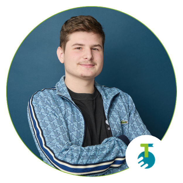 signature de mail homme technologie bleu et vert (56)